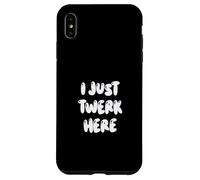 Custodia per iPhone XS Max Funny I Just Twerk Here Silly Dance Joke