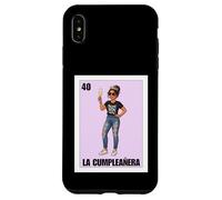 Custodia per iPhone XS Max Funny Mexican 40th Birthday Girl Design - La Cumpleañera