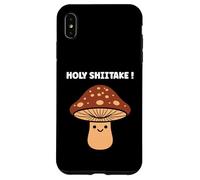 Custodia per iPhone XS Max Funny minimalist mushroom simple holy shiitake