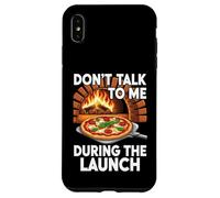 Custodia per iPhone XS Max Funny Pizza Making Launch Wood-Fired Oven Pizzaiolo