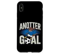 Custodia per iPhone XS Max Funny Soccer Animal - Anotter Goal Otter Soccer Player