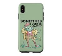 Custodia per iPhone XS Max Funny Sometimes I Just Be Fartin' Frog Graphic