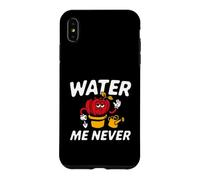 Custodia per iPhone XS Max Funny Succulent Plant Killer Water Me Never Gardening