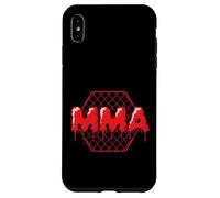 Custodia per iPhone XS Max Gabbia MMA con griglia per arti marziali miste