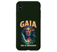 Custodia per iPhone XS Max Gaia Dea Greca Madre Terra Amante Natura Strega Pagana