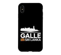 Custodia per iPhone XS Max Galle Sri Lanka Skyline Badge souvenir da viaggio