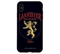 Custodia per iPhone XS Max Game of Thrones House Lannister Sigil