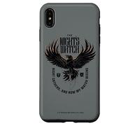 Custodia per iPhone XS Max Game of Thrones The Night's Watch Crow