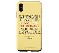 Custodia per iPhone XS Max Game of Thrones When You Play
