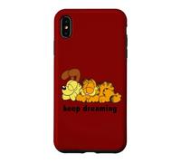 Custodia per iPhone XS Max Garfield Classic Continua a sognare
