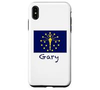 Custodia per iPhone XS Max Gary Indiana Bandiera USA Souvenir