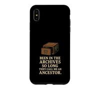 Custodia per iPhone XS Max Genealogia Nerd Gift Family Tree Research Ancestry Club