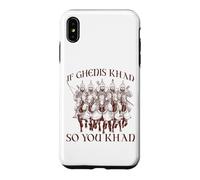Custodia per iPhone XS Max Gengis Khan Umorismo Impero Mongolo Orda d'Oro