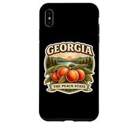 Custodia per iPhone XS Max Georgia The Peach State Souvenir Memorabilia Orgoglioso georgiano