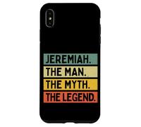 Custodia per iPhone XS Max Geremia L'Uomo Il Mito La Leggenda Divertente Personalizzato
