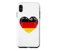 Custodia per iPhone XS Max Germania nel mio cuore Bandiera tedesca Orgoglioso patriottico tedesco