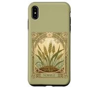 Custodia per iPhone XS Max germogli di rinnovamento Art Nouveau Sabzeh Illustrazione