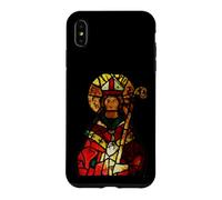 Custodia per iPhone XS Max Gesù Chiesa cattolica San Stanislao Stained Glass