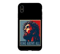 Custodia per iPhone XS Max Gesù Cristo Re sopra ogni fede cristiana