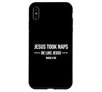 Custodia per iPhone XS Max Gesù fece sonnellini - Sii come Gesù - Marco 4:38 Divertente cristiano
