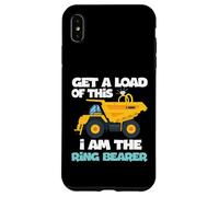 Custodia per iPhone XS Max Get A Load Of This I am The Ring Wedding Bearer Truck