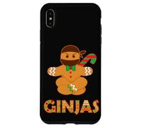 Custodia per iPhone XS Max Ginjas Zenzero Pane Ninja Vacanze di Natale