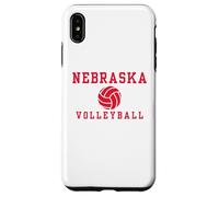 Custodia per iPhone XS Max Giocatore della squadra di pallavolo del Nebraska