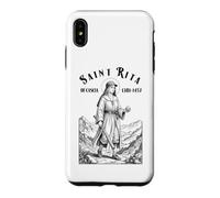 Custodia per iPhone XS Max Giocatore di baseball Divertente Patrono Santa Rita Sport