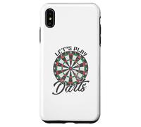 Custodia per iPhone XS Max Giochiamo Darts Gioco da tavolo