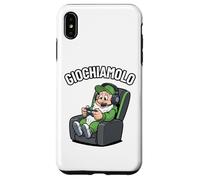 Custodia per iPhone XS Max Giochiamolo Il Nano Gamer Sempre Pronto