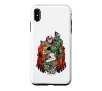Custodia per iPhone XS Max Giudice Dredd Drop Your Weapons Creeps! Retro 2000 AD Comic