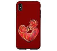 Custodia per iPhone XS Max Gli amanti si baciano e i loro corpi formano un cuore d"amore
