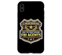 Custodia per iPhone XS Max Gli uomini sono stati creati uguali solo i migliori agenti dell'FBI