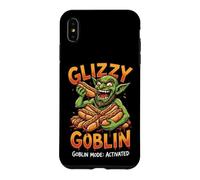 Custodia per iPhone XS Max Glizzy Goblin Funny Hot Dog Meme Goblin Mode Activated