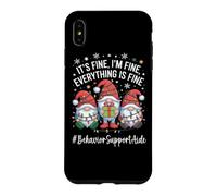 Custodia per iPhone XS Max Gnomo aiutante per il comportamento, tutto è bello Natale
