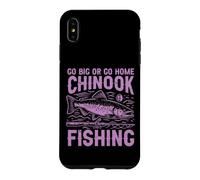 Custodia per iPhone XS Max Go Big or Go Home Chinook Pesca al salmone