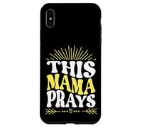 Custodia per iPhone XS Max God This Mama Prays Faith