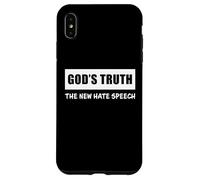 Custodia per iPhone XS Max GOD's Truth The New Hate Speech: Political Correctness