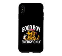 Custodia per iPhone XS Max Golden Retriever Good Boy Energy Only Dog