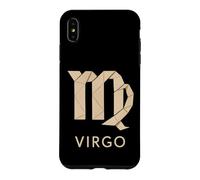 Custodia per iPhone XS Max Grafica zodiacale pieghevole della Vergine