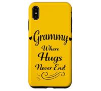 Custodia per iPhone XS Max Grammy dove gli abbracci non finiscono mai - Nonna preferita dei nipoti