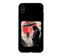 Custodia per iPhone XS Max Grande Piede Samurai UFO Giappone