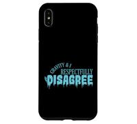 Custodia per iPhone XS Max Gravity e io non siamo rispettosamente d'accordo Ice Climbing