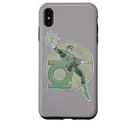 Custodia per iPhone XS Max Green Lantern Retro Lantern Iron-On