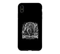 Custodia per iPhone XS Max Grettir The Strong Outlaw Ininterrotta Saga vichinga