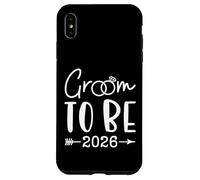 Custodia per iPhone XS Max Groom to be 2026 Future Husband Bachelor Wedding Matching