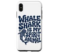 Custodia per iPhone XS Max Groovy Balena Shark Spirit Animal Retro Art
