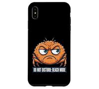 Custodia per iPhone XS Max Grumpy Crab Summer Break Seaside Humor