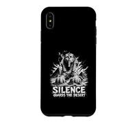 Custodia per iPhone XS Max Guardie del silenzio La Sfinge del Deserto Egitto Piramidi