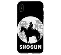 Custodia per iPhone XS Max Guerriero Samurai Nero Giapponese Invincibile